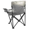 Coleman Big &amp; Tall Quad Camping Chair - Grey