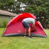 Coleman 4-Person Flatwoods II&trade; Lightweight Dome Camping Tent - Red