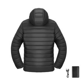Heated Jacket for Men with 7.4V Battery, Soft Shell Electric Heating Coat