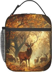 Insulated Lunch Box for Women Men (Color: Multicolor)